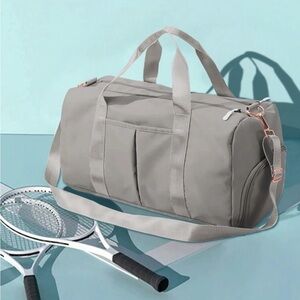New Large Capacity Training Fitness Bag With Dry-Wet Separation Shoe Compartment